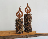 Figur Dekorations Flamme