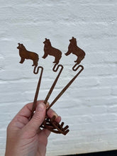 Fyrfadsholder Border Collie