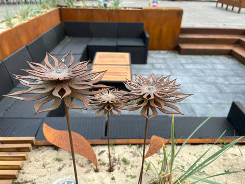 Blomster med lang stilk