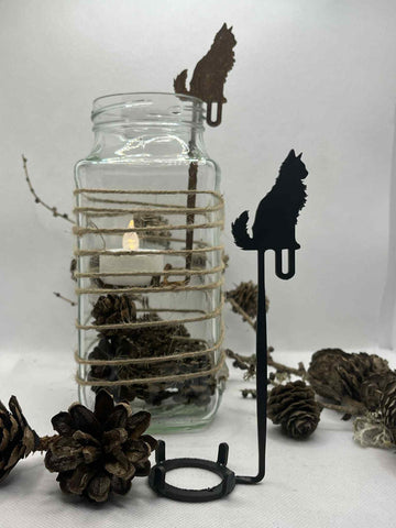 Fyrfadsholder Kat Maine Coon