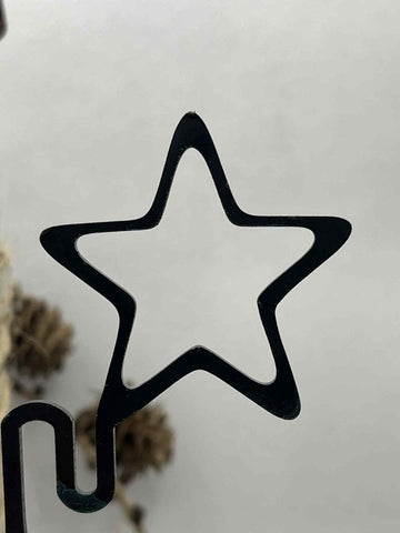 Fyrfadsholder Stjerne Stor