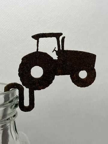 Fyrfadsholder Traktor