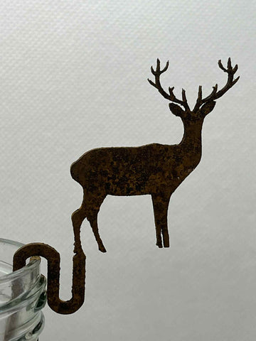 Fyrfadsholder Hjort