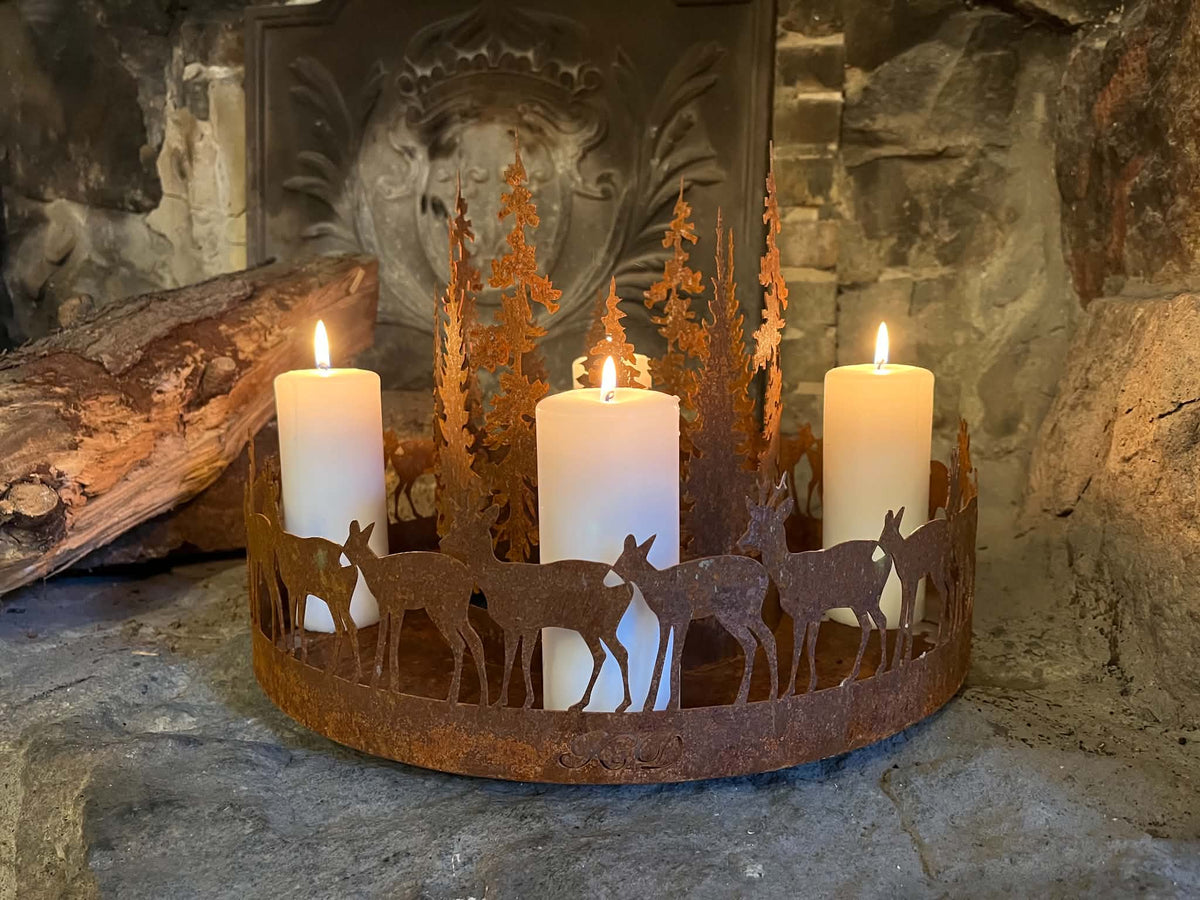 Adventskrans Buk