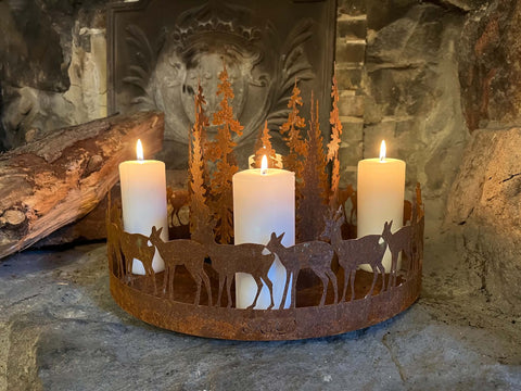 Adventskrans Buk
