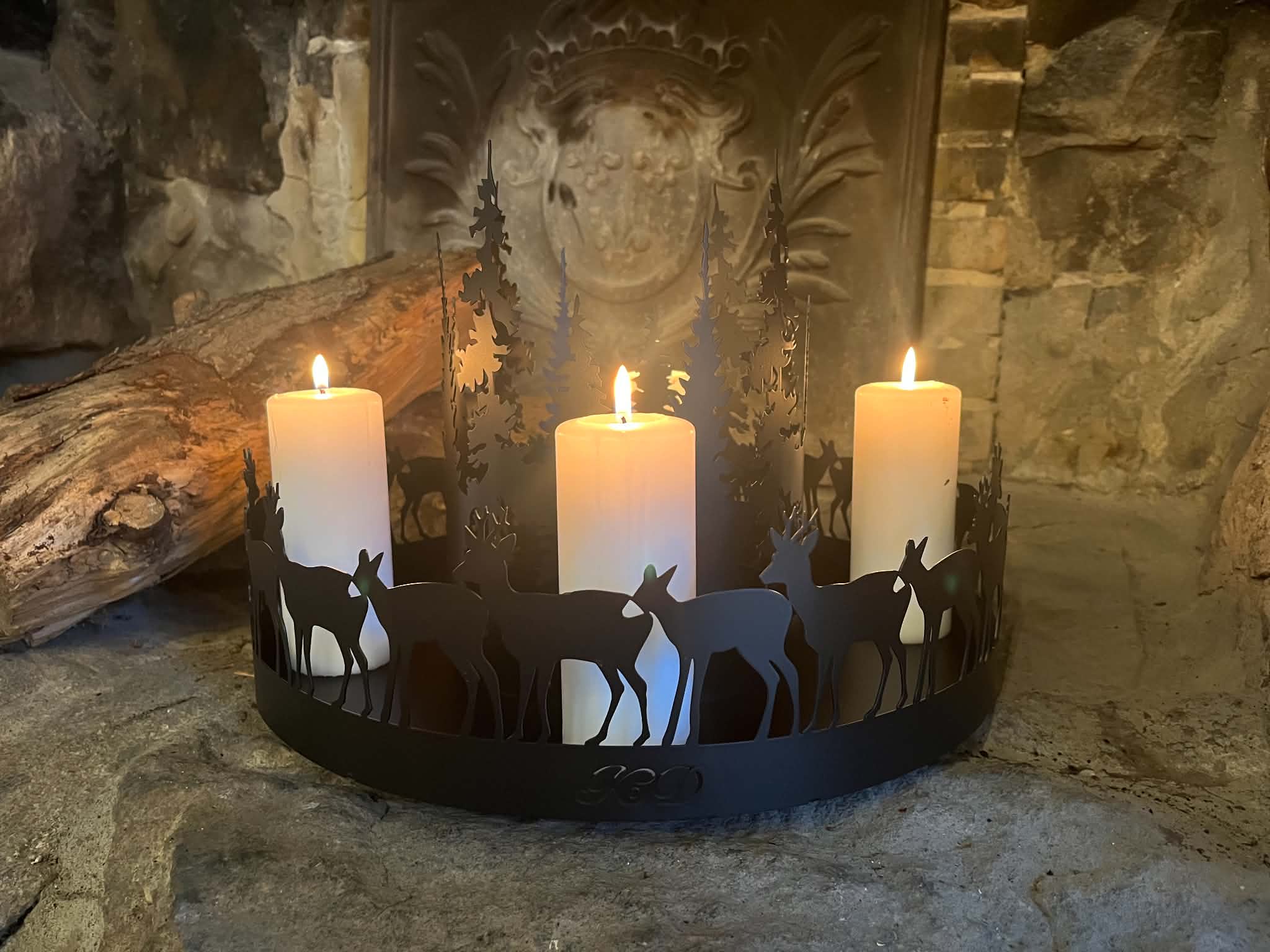 Adventskrans Buk