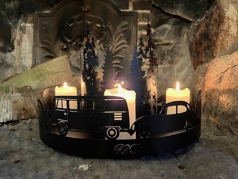 Adventskrans VW Bobbel & BUS