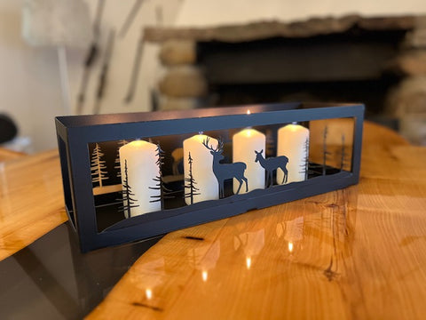 Adventsdekoration Hjorte