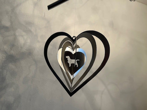 Ophæng Hjerte med Springer Spaniel