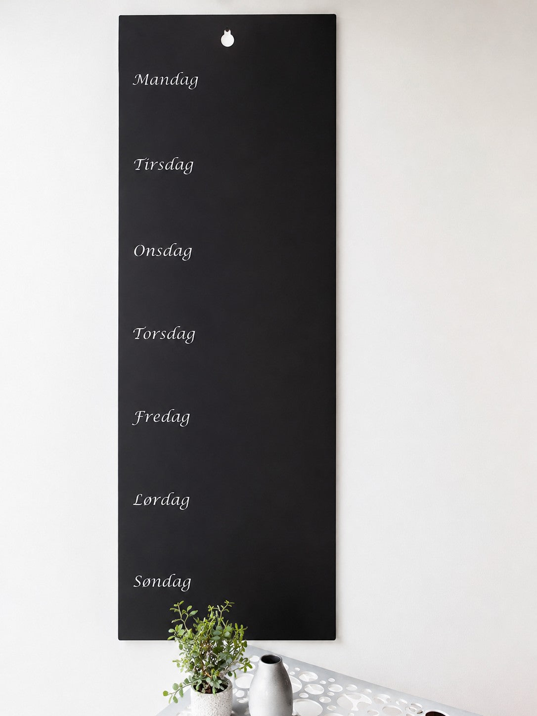 Uge kalender og Magnet tavle