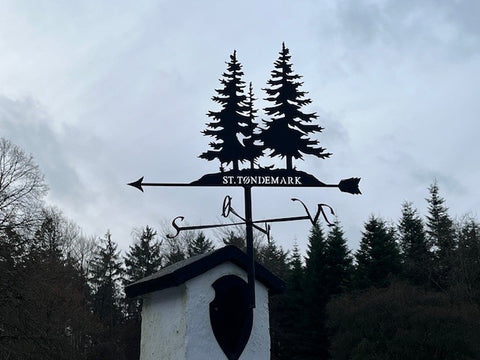 Vejrhane Nordmandsgraner