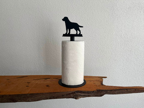 Køkkenrulleholder med Labrador