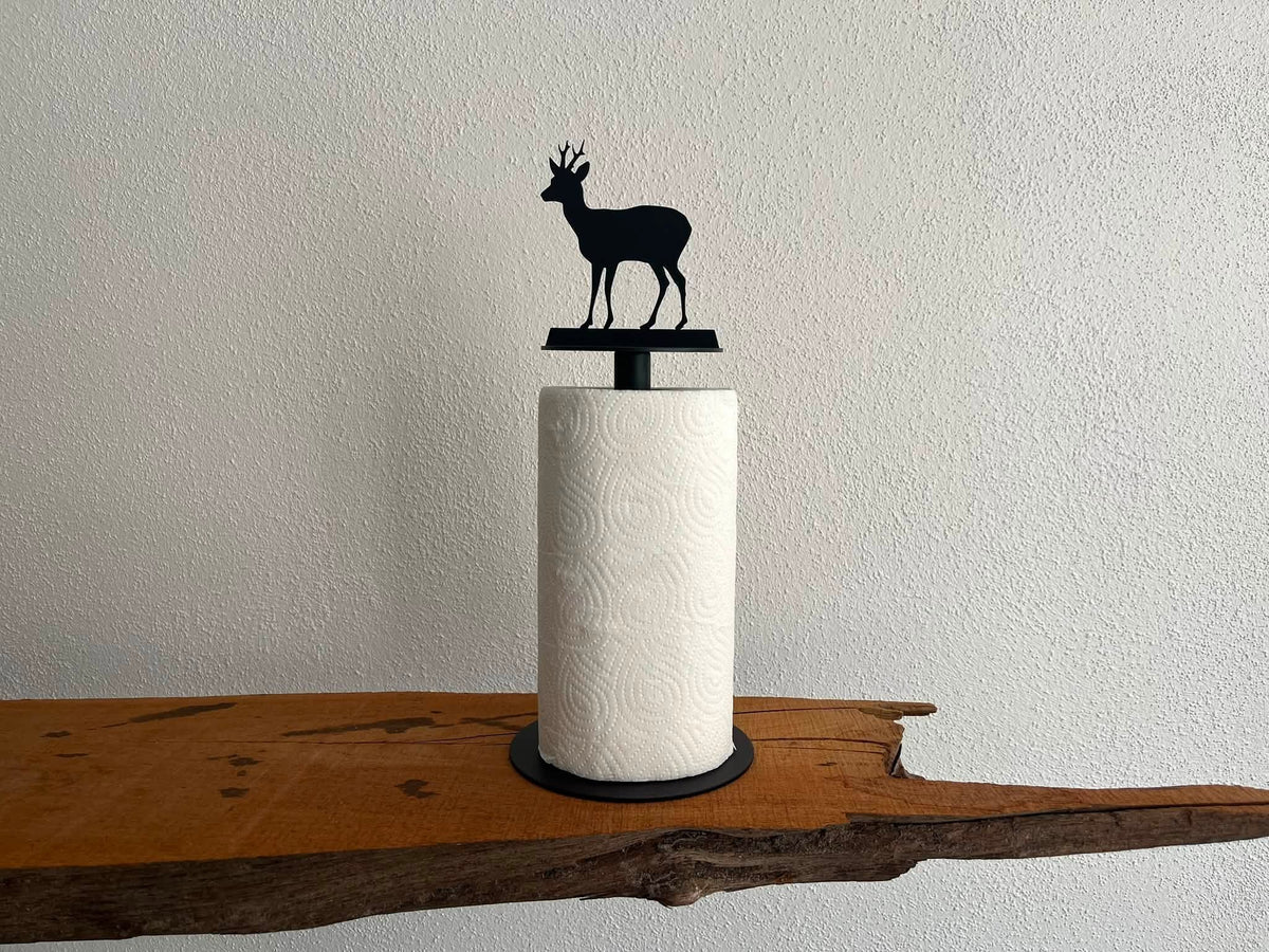 Køkkenrulleholder med Buk
