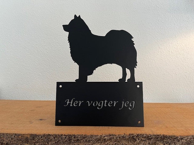 Her vogter jeg skilt Islandsk Fårehund