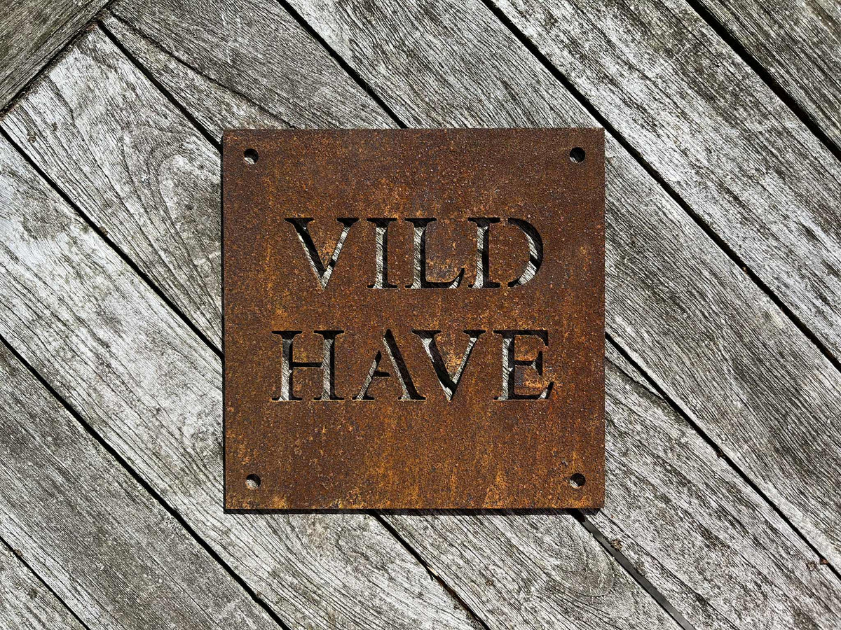 Espalier dekoration "Vild have"